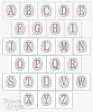 T2056 Elegant Charm Letters 3 inch A-Z