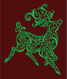 GG1594 Swirly Reindeer
