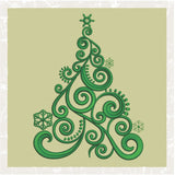 GG1595 Swirly Christmas Tree
