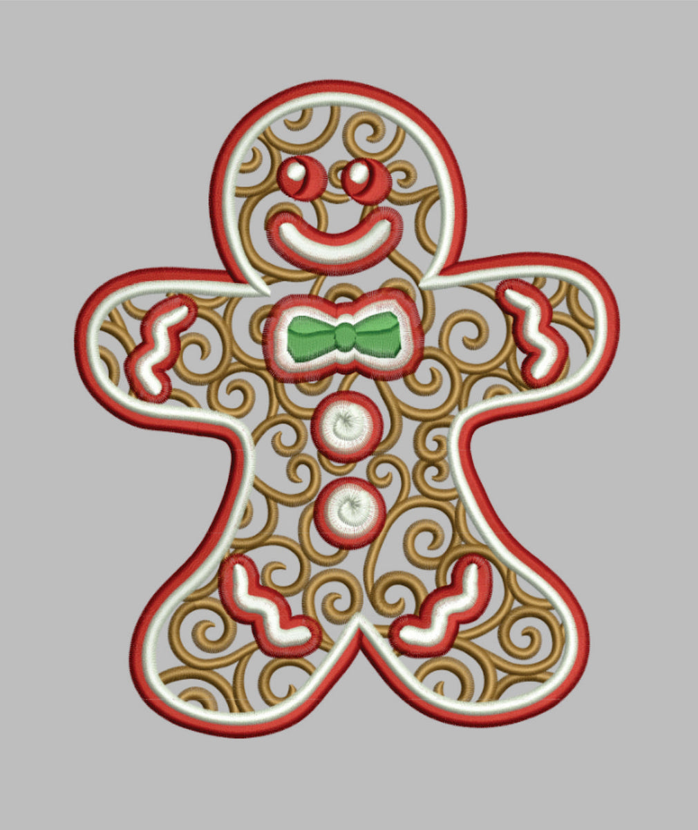 クリスマス man GG1597 Gingerbread Man – Thelander Designs