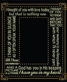 GG1626 Thought of You Frame