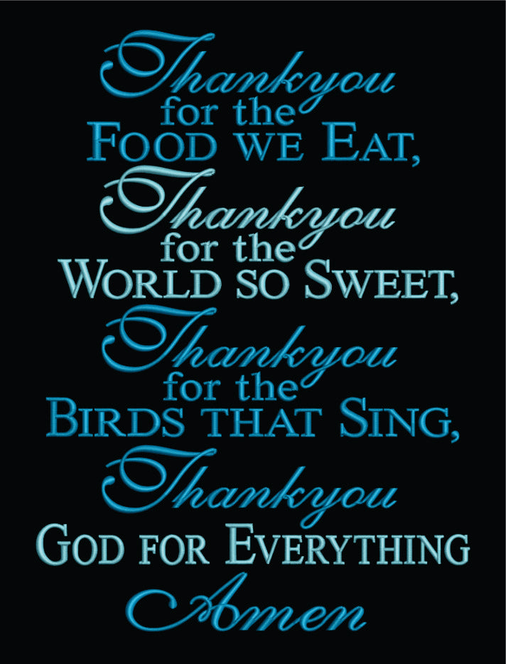 GG1672 Thank You for the Food We Eat Thelander Designs