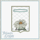 T1941 Sketch Chamomile Towel Holder