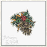T1989 Sketch Pinecone Ornament