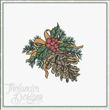 T1989 Sketch Pinecone Ornament