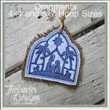 T1990 Nativity Sketch Ornament