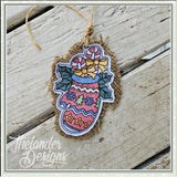 T1993 Sketch Mitten Ornament