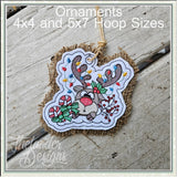 T1995 Sketch Reindeer Ornament