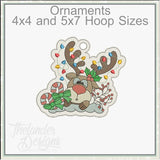 T1995 Sketch Reindeer Ornament