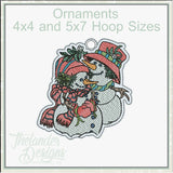 T2000 Snow Snugglers Sketch  Ornament