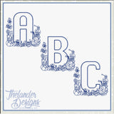 Stitchery Alphabet A-Z  T1942
