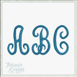 T1922 Cable Script Alphabet