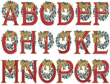 Christmas Alphabet Three Inch