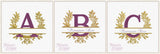 7 inch Garland Frame Letters T1875