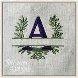 B Garland Frame Letter T1875