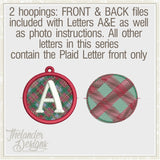 A Plaid Letter T1870