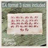 BX format Garland Script T1884