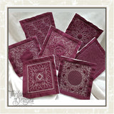 T1455 Burgundy Block Bundle