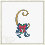 C Ribbon Letter T1886