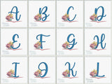5 inch Spring Letters A-Z  T1925