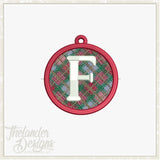 F Plaid Letter T1870