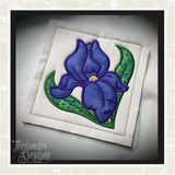 T1445 Flower Applique Quilt Blocks