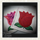 T1445 Flower Applique Quilt Blocks