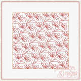 T1764 Flower Stipple Block Bundle