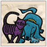 GG1005 Cat Dog Love Applique