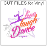 GG1183 Live Laugh Dance