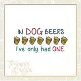 GG1296 Dog Beers