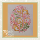 TD1342 Swirly Easter Egg