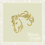 GG1345 Swirly Horse