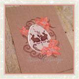 GG1346 Swirly Flower Frame
