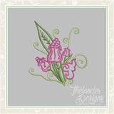 GG1356 Swirly Flower