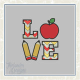 GG1376 Love Applique