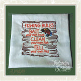GG1507 Fishing Rules