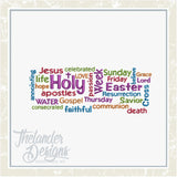 GG1967 Easter Word Art