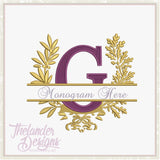 G Garland Frame Letter T1875