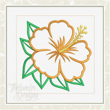 T1592 Flower Applique Quilt Blocks 3