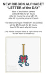 I Ribbon Letter T1886