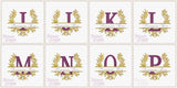 5 inch Garland Frame Letters T1875