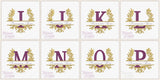 7 inch Garland Frame Letters T1875