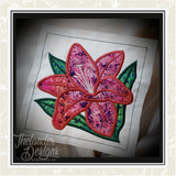 T1491 Flower Applique Quilt Blocks 2