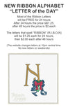N Ribbon Letter T1886