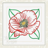T1592 Flower Applique Quilt Blocks 3