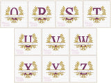 5 inch Garland Frame Letters T1875