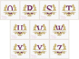 7 inch Garland Frame Letters T1875