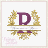 R Garland Frame Letter T1875