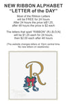 R Ribbon Letter T1886